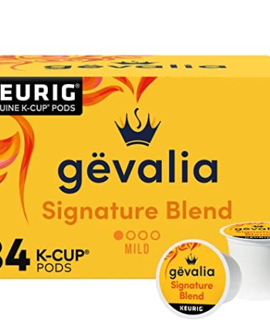 Gevalia Signature Blend Mild Light Roast K-Cup Coffee Pods, 84 ct Box