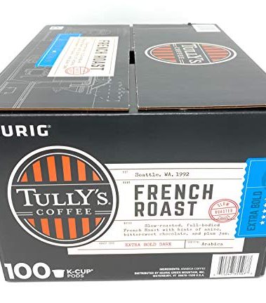 Tully's French Roast K-Cup Pods (0.4 oz. ea., 100 ct.)
