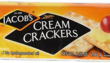 Jacob's Cream Crackers 7.05 Oz,Pack of 4