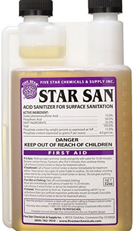 Five star Star San Acid Sanitizer for Surface Sanitation, 32oz