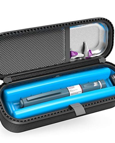 SHBC Upgraded Cold Effect PCM Insulin Pen Carrying Case Portable Medical Cooler Bag for Diabetes Convenient to Changing Needles with Each Injection