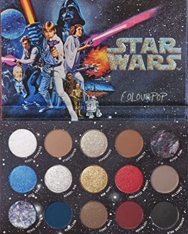 Colourpop Eyeshadow Palette Star-Wars Matte Metallic
