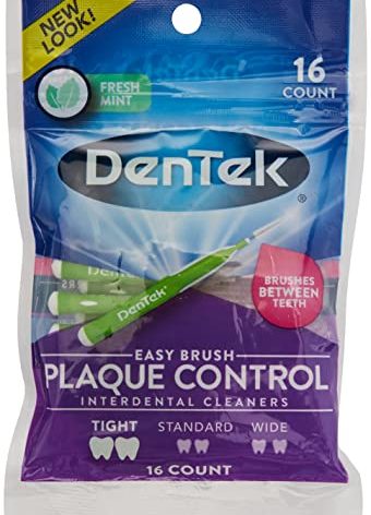 DenTek Easy Brush Cleaners Extra Tight Spaces 16 Count