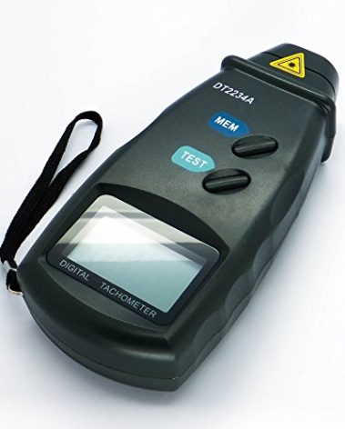 Digital Tachometer Handheld Photo Laser Tachometer Non Contact Digital Tach Meter RPM Meter