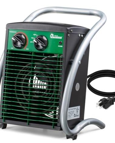 DR. INFRARED HEATER DR218-1500W Greenhouse Garage Workshop Infrared Heater, 1500-watt