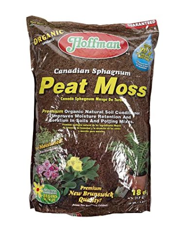 Hoffman Canadian Sphagnum Peat Moss - 18 Quart,Brown/A,37029