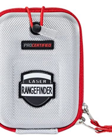 JAWEGOLF Golf Rangefinder Hard Shell Carry Case Box EVA Bag Compatible with Callaway 300 Pro & Bushnell V6 V5 V4 V3 V2 Pro X2 Pro XE Or Others Rangefinder (Silver)