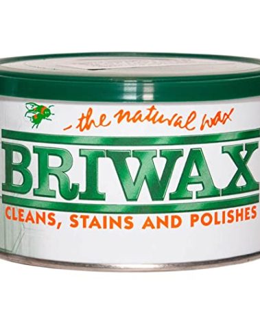 Briwax BR-1-LB (Light Brown Furniture Wax Polish, Cleans, Stains, and Polishes