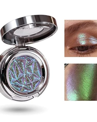 CHARMACY Duochrome Eyeshadow, Insane Shifters Chameleon Eyeshadow, Creates High-Impact, Metallic Eye Looks, 100% Vegan and Cruelty Free (Chameleon-#804, 0.06 Ounce (Pack of 1))