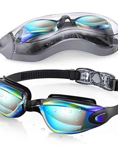 Aegend Swim Goggles, Swimming Goggles No Leaking Full Protection Adult Men Women Youth