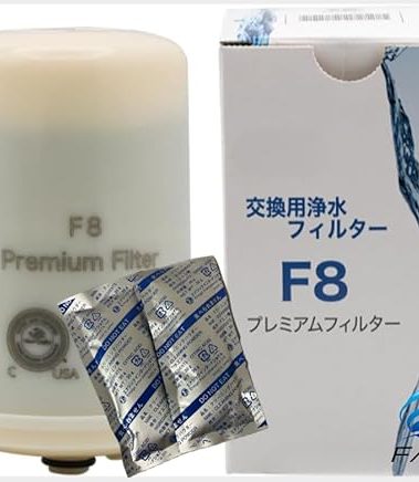 F8 filter, K-8 water purifier machine, with 2 packs of cleaning powder by FAIR KANPAI