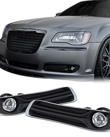 AKKON - Fits 2011-2014 Chrysler 300 Bumper Driving Fog Lights Lamp w/Switch Relay Accessories Pair