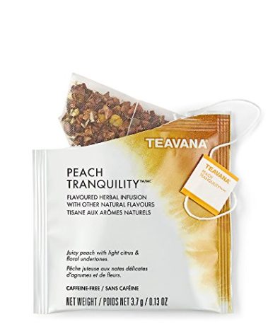 Teavana Peach Tranquility Full Leaf Tea 12 Sachets (0.13 oz / 3.7 g )