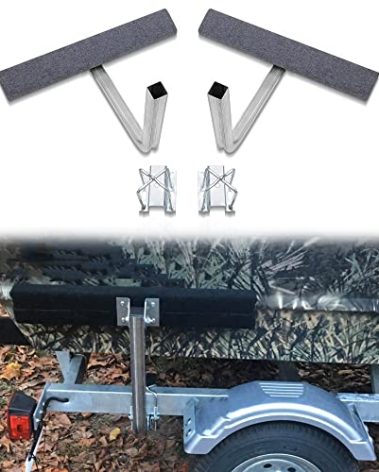 JY PERFORMANCE 24 in Boat Trailer Guides 2' Short Carpet Bunk Guide On Board for Trailers