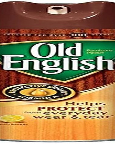 Old English Furniture Polish Spray 12.5oz (Fresh Lemon) (Packaging May vary)