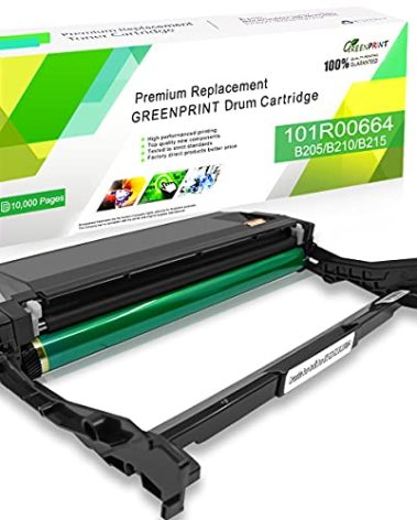 GREENPRINT B205 B210 B215 Compatible Drum Cartridge Drum Unit Black 10000 Pages - 101R00664 for Xerox B210 B205 B215 Multifunction Printer