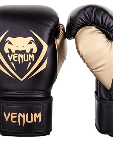 Venum Contender Boxing Gloves - Black/Gold