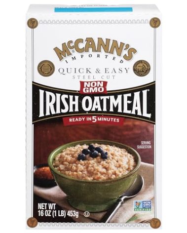McCann's Irish Oatmeal, Quick & Easy Steel Cut Oats, 16 Ounce