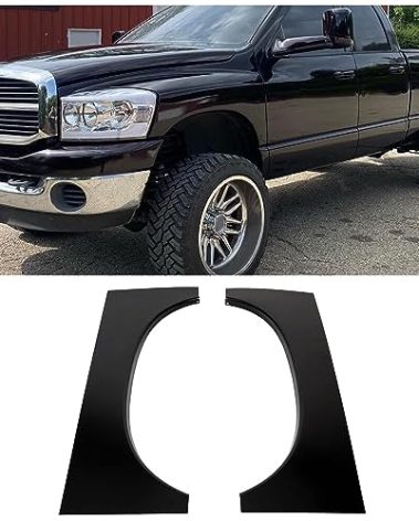 Upper Wheel Arch Set Rear Panel Bed Side for 2002-2008 Dodge Ram 1500 & 2003-2009 Dodge Ram 2500 3500
