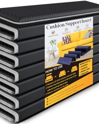 LAVEVE Heavy Duty Couch Cushion Support for Sagging Seat 24''x81'', Strong Solid Wood Sofa Support Under Cushions Boards with Anti-Slip Dots, Protect Sagging Couch Cushion Seat, Extend Sofa Life