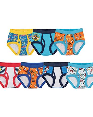 Paw Patrol 100% Combed Cotton Underwear 5-10Packs available with Chase, Skye, Rubble and more in sizes 18M, 2/3T, 4T