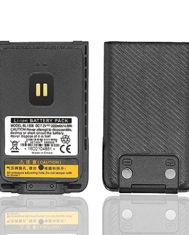LIENIAO BL1506 Battery BL2018 [2025 New Version] for Hytera BD502i Battery BD500 BD502 BD505 BD506 BD50X PH-608 BD555 BD552i BD612i Batteries
