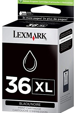 Lexmark # 36 XL High Yield Black Print Cartridge (18C2170)
