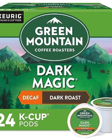 Green Mountain Coffee Decaf Dark Magic, 24ct K-Cup for Keurig Brewers(packaging may vary)