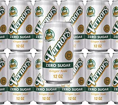 Vernor's Ginger Ale Diet, 12 oz Can (Pack of 12)