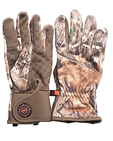 Manzella Men's Precision-fit Bow Ranger Hunt Glove, Realtree Edge, Large