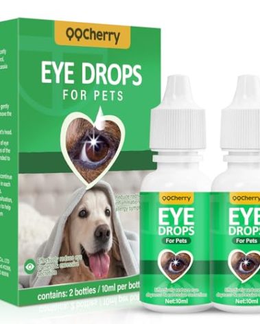 Cataract Drops for Dogs, Dog Eye Drops, Improve Vision Clarity, Improve Eye Vision and Cataracts(2 x 10 mL)