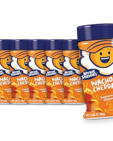 Kernel Season's Popcorn Seasoning, Nacho Cheddar, 2.85 Ounce (Pack of 6)