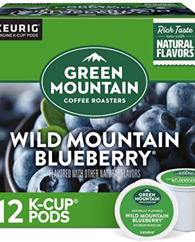 Green Mountain Coffee Roasters Wild Mountain Blueberry Keurig Single-Serve K-Cup pods, Light Roast Coffee, 72 Count