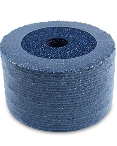 BHA Zirconia Resin Fiber Grinding and Sanding Discs, 5” x 7/8”, 24 Grit - 25 Pack