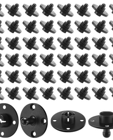Moxweyeni 50 Pcs Beauclip Fasteners for Panels Mounting Clips Ship Panel Fasteners on Boats, Rvs, Wall Panelsand Access Upholstery Clips, Weight Capacity 15lb