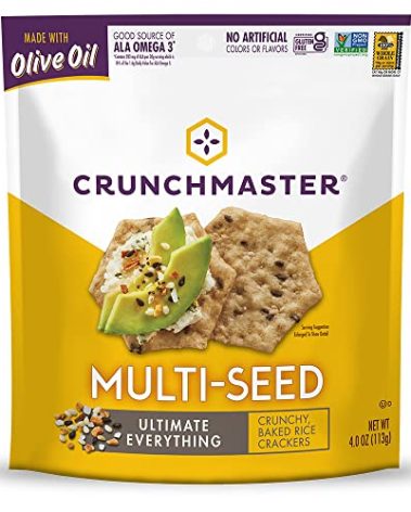 Crunchmaster Multi-Seed Crackers, Ultimate Everything, 4 Ounce