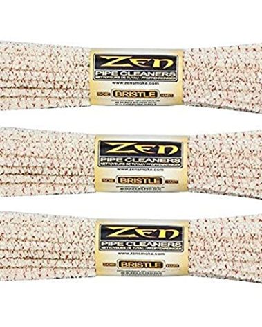 ZEN Bundles Zen Pipe Cleaners Hard Bristle, 132 Count (Pack of 3),Yellow