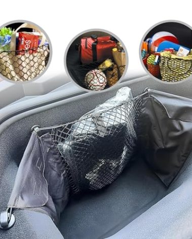 Envelope Style Front Trunk Mesh Cargo Net for Chevrolet Corvette Stingray 2020-2025 - Car Accessories - Premium Trunk Organizer and Storage - Vehicle Carrier Organizer for Chevrolet Corvette C8