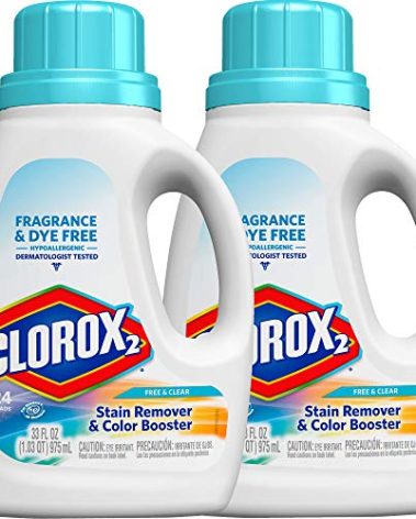 Clorox 2 Liquid Concentrated Color Safe Bleach - Free & Clear - 33 oz - 2 pk/ package may vary
