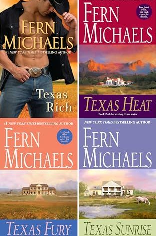 Fern Michaels Texas series boxed set: Texas Rich, Texas Heat, Texas Fury and Texas Sunrise