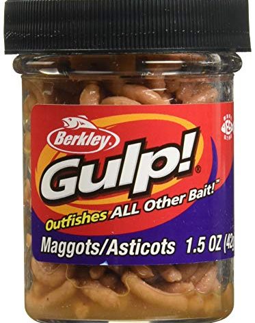 Berkley Gulp! Maggot , Natural, 1-Inch