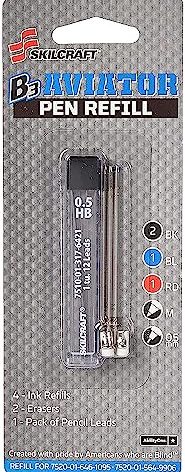 SKILCRAFT 7510-01-565-0621 5 Piece B3 Aviator Pen Refill Kit