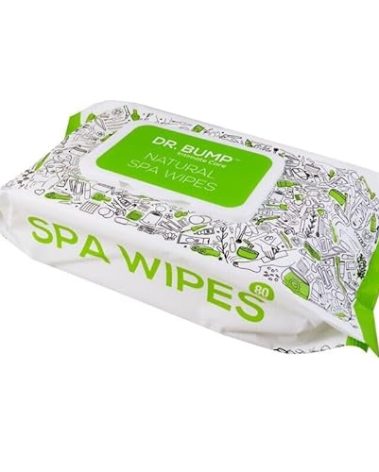 Dr. Bump Intimate Care Natural Spa Wipes with Tea Tree and Manuka Honey 80 pcs