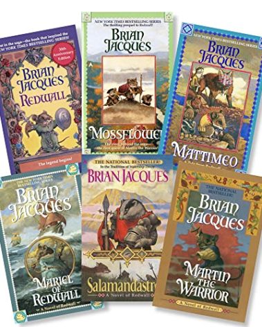 Brian Jacques Redwall Series 1-6 (Redwall, Mossflower, Mattimeo, Mariel of Redwall, Salamandastron, Martin the Warrior)