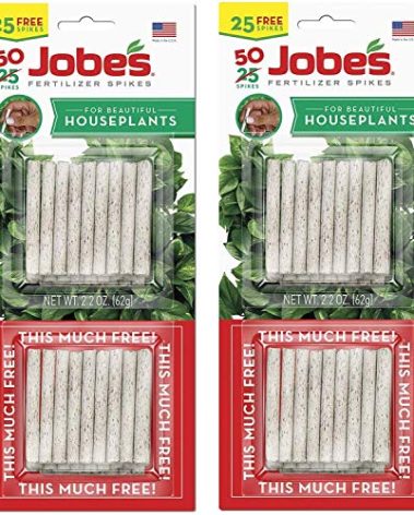 Jobe's 5001T Houseplant Fertilizer Food Spikes, 50 Pack
