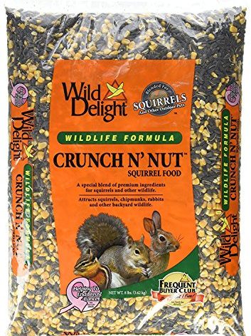 Wild Delight Crunch N' Nut Squirrel Food, 8 Lb