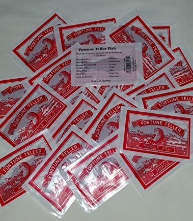 Fortune Teller Miracle Fish, Lot of 20, Kids Party Favorite (4077) by Loftus