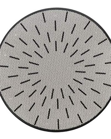 Lazy K Induction Cooktop Mat - Silicone Fiberglass Scratch Protector - for Magnetic Stove - Non Slip Pads to Prevent Pots from Sliding During Cooking (7.8 inches)