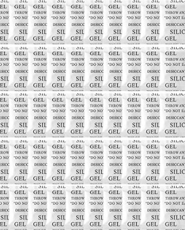 Silica Gel Packets, 50PCS 5 Gram Premium Transparent Desiccant Packs for Storage, Moisture Absorbers for Control Absorbing, Desiccant Dehumidifiers Bags for Electronics, Clothes Shoes, Jewelry, Spices