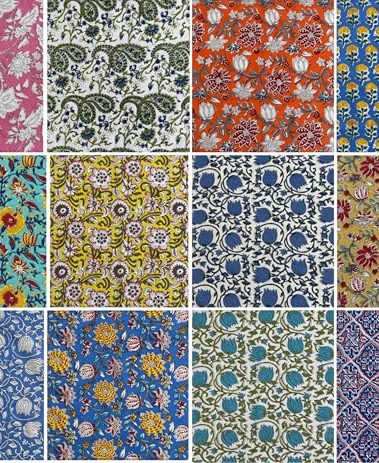Cloth Napkins Set of 12 – Cotton Floral Dinner Napkins for Table | Reusable Indian Block Print Washable Napkins for Wedding, Party, Boho Decor (Multi Color 1) (16X16 Inches)